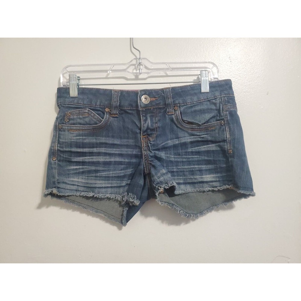 Dollhouse Cut Off Blue Hot Shorts Size 3